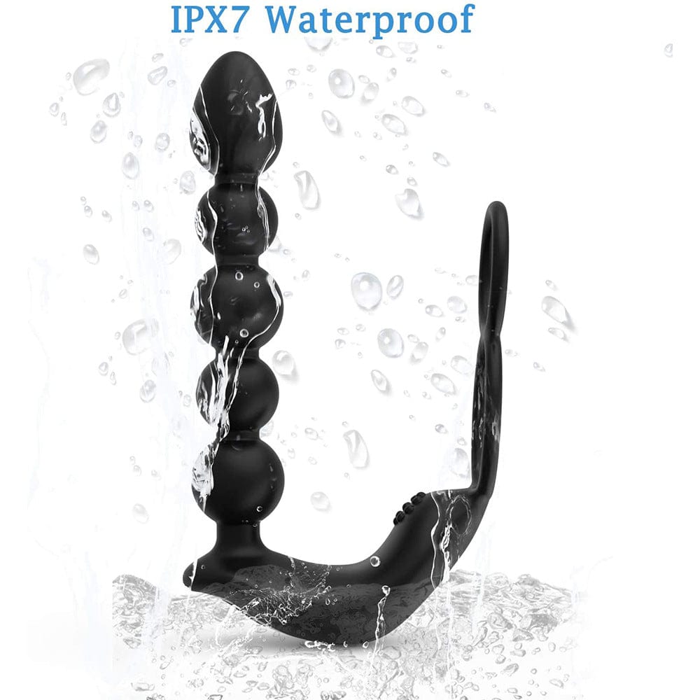 Lurevibe - Butt Plug Anal Penis Ring Rechargeable Prostate Massager