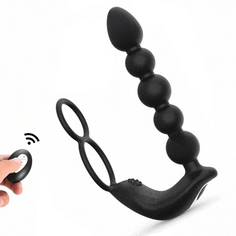 Lurevibe - Butt Plug Anal Penis Ring Rechargeable Prostate Massager