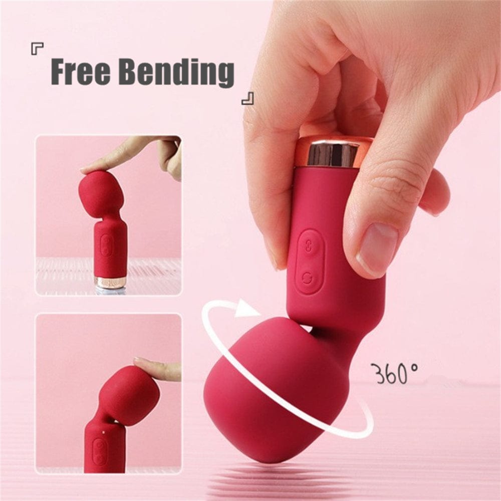 Lurevibe -Mini Strong Shock  Vibrator Multi Frequency Second Small Massage