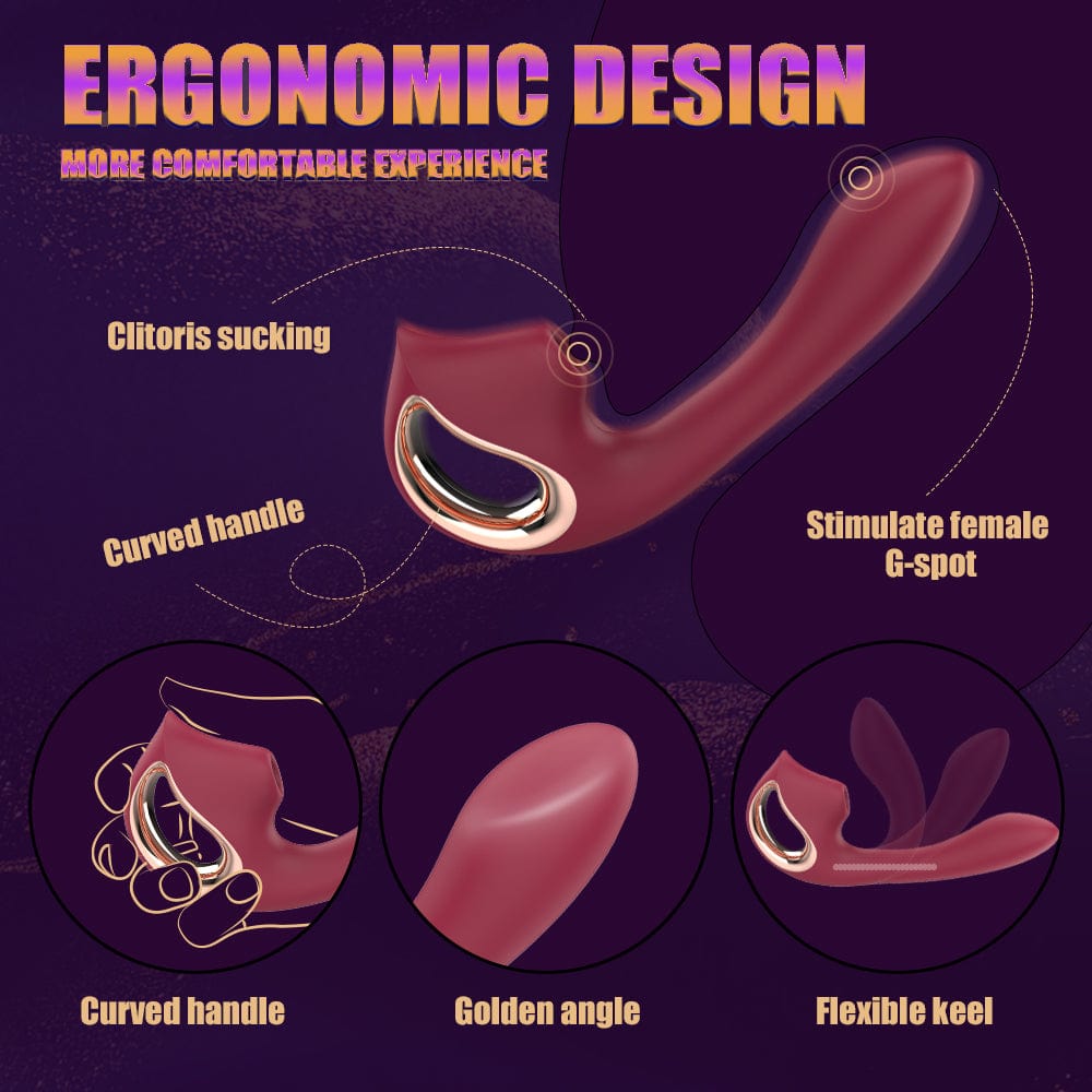 Lurevibe - Fashion Masturbation G-spot Stick Sucking Vibrating