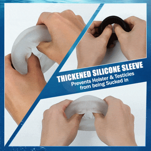 Mergano - Full Waterproof 6 Modes Erection Enlargement and Masturbation 3 and 1 Penis Pump