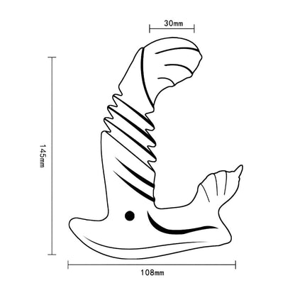 Lurevibe - Telescopic Prostate Massager For Men And Women Double Shock Masturbation G-spot Vestibule Anal Plug Sex Toy Wholesale