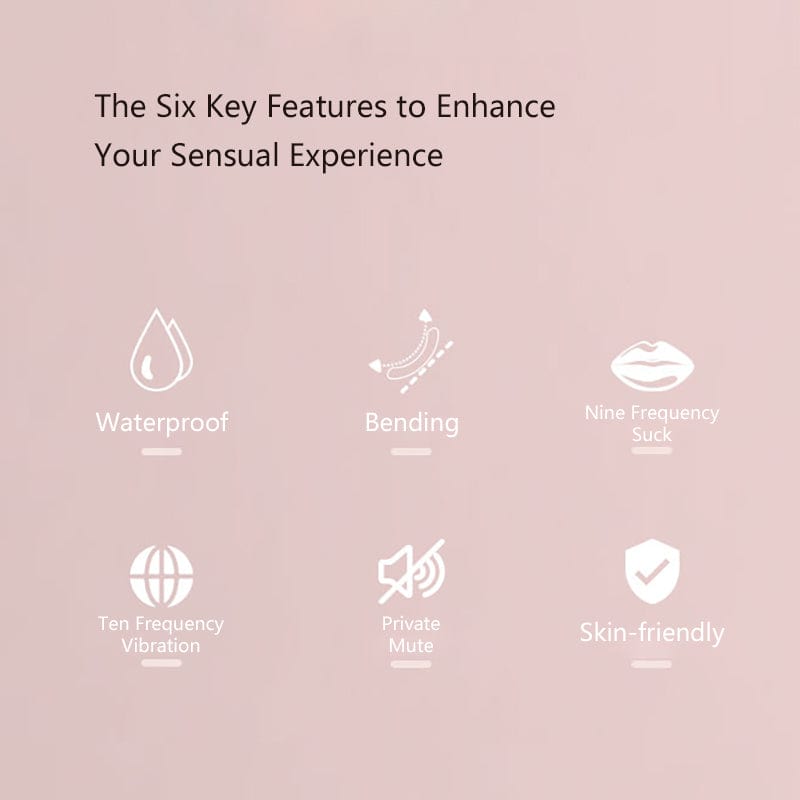 Lurevibe - 9-Speed Sucking 10-Speed Vibration Female Masturbator