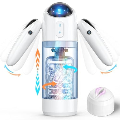 Vava Maturbation Cup with 4 Telescopic Modes 7 Rotating Modes