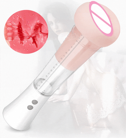 Lurevibe - Male Masturbation Cup Penis Extender Vacuum Pump