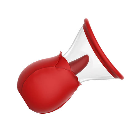 Rose Sucking Tongue Vibrator Pump For Women