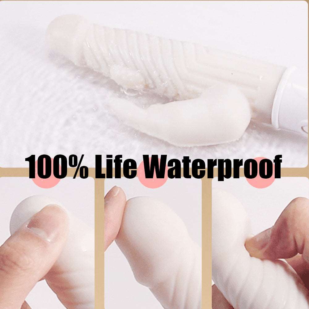 Lurevibe - Blissful Rabbit Bead Stick Vibrating Stick Masturbation Massager