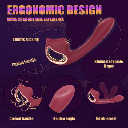 Lurevibe - Fashion Masturbation G-spot Stick Sucking Vibrating